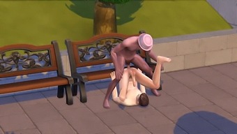 Sims 4: Gay Men Engage In Sexual Activity In The Great Outdoors
