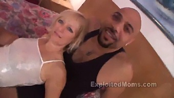 Horny Blonde Milf Gets Pounded By Big Black Cock In Amateur Video