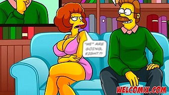 Swapping Wives: A Simptoons, Simpsons Porn Parody