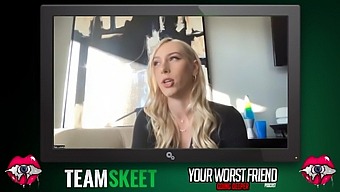 Kay Lovely Shares Her Holiday-Themed Adult Film Experience And Gives A Teaser For Her Upcoming Release With Team Skeet In A Candid Interview.