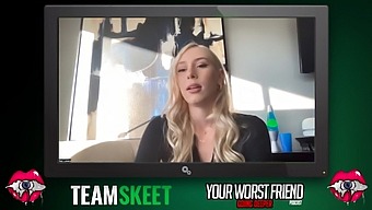 Kay Lovely Shares Her Holiday-Themed Adult Film Experience And Gives A Teaser For Her Upcoming Release With Team Skeet In A Candid Interview.