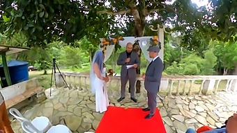 Natzinha Morena Marries For Mr. Matusalem'S Large Penis