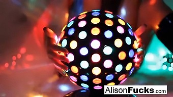 Alison Tyler'S Voluptuous Assets Shine On The Dance Floor