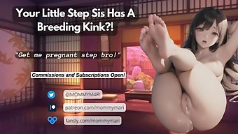 Asian Step-Sister'S Secret Fetish - Pregnancy Fetish Play