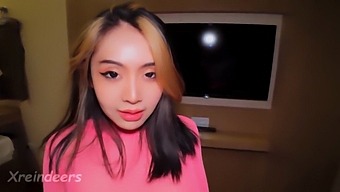 Intense Anal Encounter With Stunning Asian Beauty From A Nightclub - Xreindeers