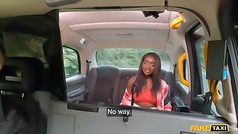 Fake Taxi'S Ebony Beauty Disrobes And Invites Rough Sex