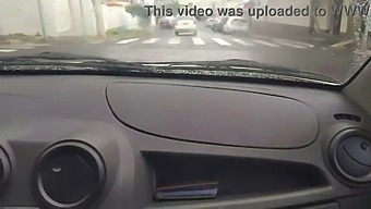 A Passenger Pays With A Mouthful Of Cum After Giving The Driver A Blowjob - Full Nudity