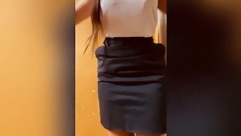 A Sultry Instructor Sends A Video To Her Dorm-Dwelling College Student
