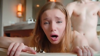 Stepsister Caught In Bathroom By Young Girl