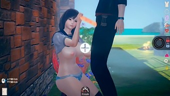 Experience The Ultimate In Erotic Pleasure With This Ai-Powered 3d Hentai Game Featuring A Cute And Seductive Woman With Big Breasts And Black Hair.
