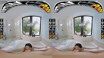 Experience A Steamy Bath With Kiana Kumani In Virtual Reality