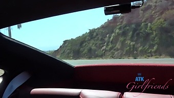 Pov Video Of Oral Sex And Car Play With Summer Vixen On A Beach Date