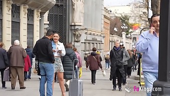 Nuria Millan, A Passionate Amateur, Enjoys Seducing Strangers On The Street!