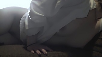 Japanese Girl Experiences Multiple Orgasms From Fingering And Ejaculates On Her Own Stomach
