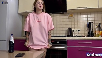 Russian Affair With Inked Milf And Rough Anal Sex