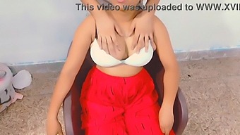 Landlady'S Unexpectedly Large Breasts Revealed During A Massage With Soniya