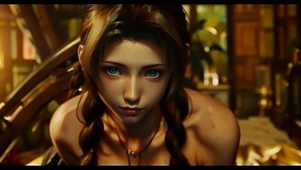 Aerith From Final Fantasy 7 Brought To Life By Ai In An Adult Video