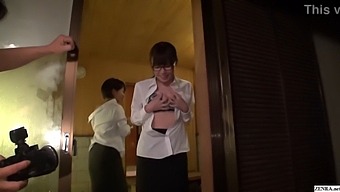 Japanese Women Participate In An Adulterous Group Sex Encounter