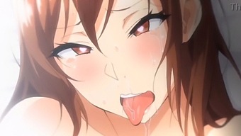Anime Whore Gets Creampied By Her Boss For Her Husband'S Career Advancement