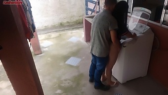 Brazilian Housewife Trades Sexual Favors With The Washing Machine Repairman While Her Husband Is Out