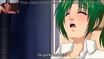 Teen Girl Gets Wet And Wild With Animated Hentai Penis