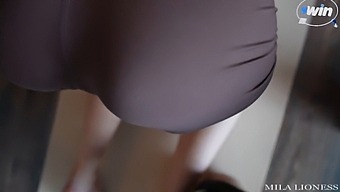 Unintended Encounter: Stepsister'S Yoga Session Turns Into Passionate Fucking