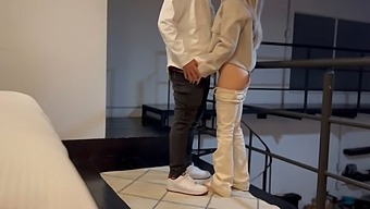 I Engage In Rough Sex With My Neighbor'S Wife In Her Own Place, Including Foot Fetish Action
