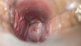 Intense Orgasm Within The Vaginal Walls Captured In Close-Up Detail
