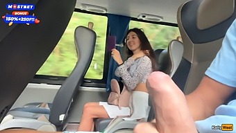 Public Display Of Affection On A Bus Results In An Unexpected Climax.