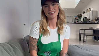 Barista Cheats On Her Boyfriend And Wants To Be Fucked Harder.