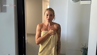 My Neighbor Finds Me Masturbating And She Decides To Perform A Deep Blow Job On Me.